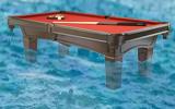 Pool table flood water damage and insurance repair service                                                                                                                                                                                                     