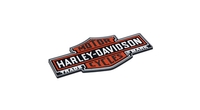 Harley-Davidson beverage mat bar and shield logo