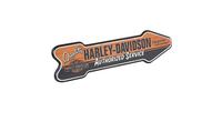 Harley Davidson wood arrow wall decor