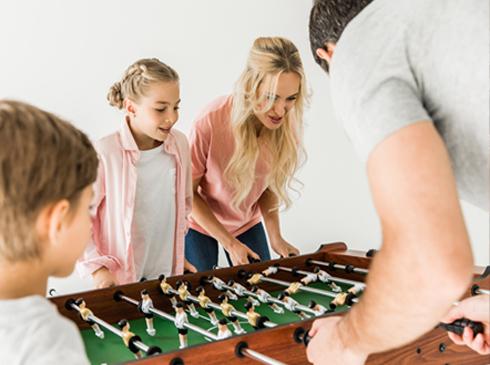 Tables de billard, meubles de jardin et accessoires