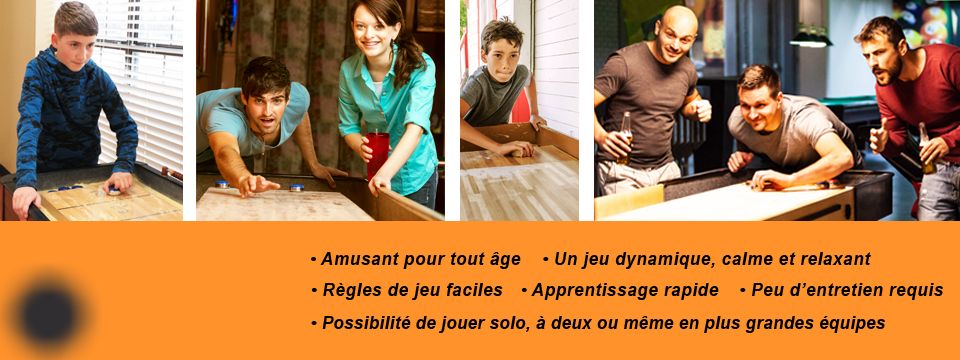 Tables de Shuffleboard