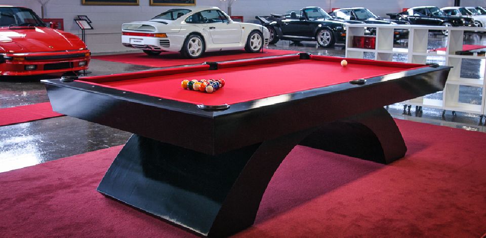 Construction de tables de billard sur mesure du manufacturier Palason