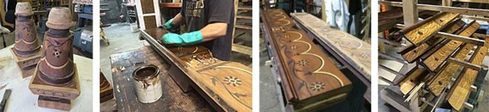 Restauration de table de billard antique et réparation après sinistre - Image 4