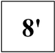 8'