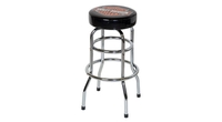 Harley Davidson barstool with shield logo