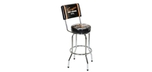 Tabouret de bar Harley Davidson avec dossier