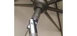 9' Cobalt Blue Octagonal Patio Umbrella Parasol by Treasure Garden