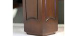 Ascot Walnut 8 foot pool table with real 1 inch slate and 25 year warranty