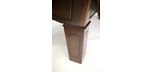 Ascot Walnut 8 foot pool table with real 1 inch slate and 25 year warranty