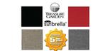 Parasol de jardin rectangulaire rouge 10 x 13 pieds Treasure Garden