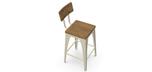 Tabouret de style industriel Amisco Upright 40264