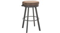 Bryce industrial style bar stool by Amisco