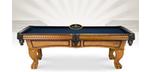 Majestic 8 foot Pinnacle Honey Oak finish pool table