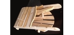 Adirondack chair made of Canadian Cedar wood