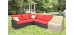 Housse de meuble de jardin - Bras droit sectionnel 32L x 40P x 32H