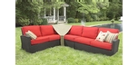 Housse de meuble de jardin - Coin sectionnel 40L x 40P x 32H