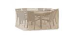Housse de table patio ronde de 274cm en diamètre