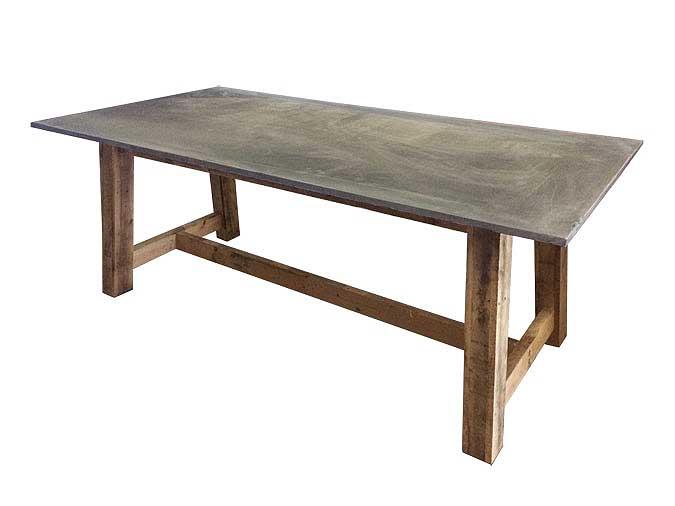 White Cedar wood outdoor dining table
