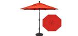 Parasol de balcon 7½ pieds rouge Treasure Garden