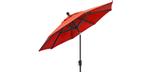 Parasol de balcon 7½ pieds rouge Treasure Garden