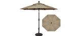 Parasol de balcon 7½ pieds beige sable Treasure Garden