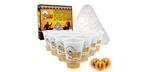 Beer pong rack glass tray kit