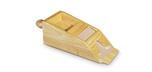 Wooden dealer manual card shoe dispenser