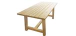 Canadian white cedar wood outdoor dining table