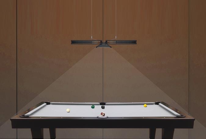 Modern Led Pool Table Lamp Cu Beam By Dyson