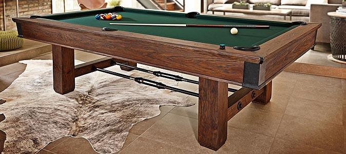 Brunswick Canton Rustic Industrial Style Pool Table Brunswick Canton Rustic Industrial Style Pool Table