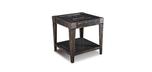 Graffiti end table bar furniture piece