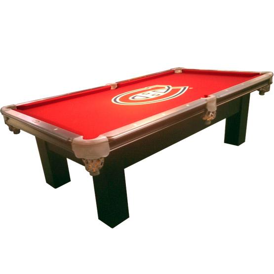 Nhl Montreal Canadians Pool Table Cloth, Pool Table Lamps Montreal