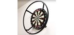 Corona LED dartboard light for even circular lighting