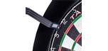 Corona LED dartboard light for even circular lighting