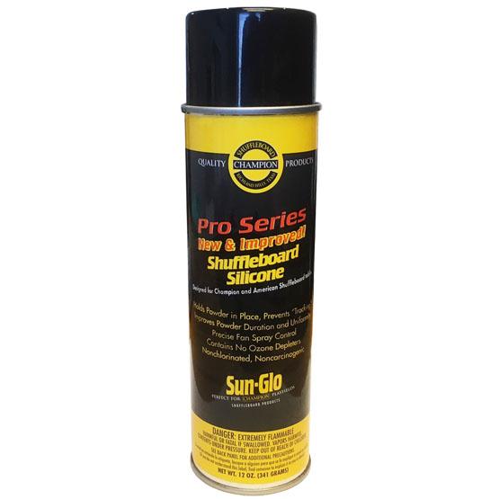 Shuffleboard spray Silicone aerosol in 12 Oz can