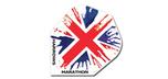 Plumes de dards Harrows Marathon drapeau d'angleterre 1545