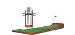 Golf putting practice game Brunswick MacDonald