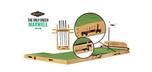 Jeu de pratique Golf putting Brunswick MacDonald