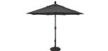 7½ foot black market umbrella by Treasure Garden