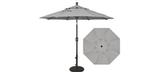7½ foot silver grey market umbrella by Treasure Garden