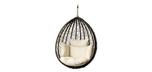 Escape patio hanging chair on chain without frame