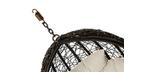 Escape patio hanging chair on chain without frame