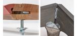 Brunswick Allenton 8 foot rustic pool table in driftwood finish