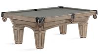 Brunswick Allenton 8 foot rustic pool table in driftwood finish