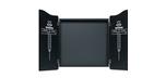Winmau Man Cave dart cabinet with score keeper