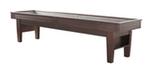 Table de jeu Shuffleboard 9 pieds Majestic au fini noyer