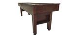 12 foot Walnut finish Majestic Shuffleboard game table