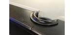 Mensa Black 8 foot pool table with real slate and 25 year warranty