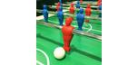 Table de babyfoot soccer noire fabriquée en Italie avec garantie 2 ans et tiges télescopiques