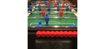 Table de babyfoot soccer noire fabriquée en Italie avec garantie 2 ans et tiges télescopiques